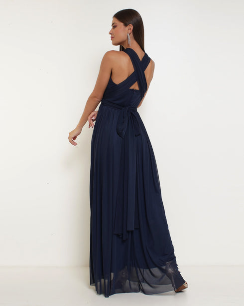 Vestido Multiformas Tule VESTIDO LONGO PETRA FINA